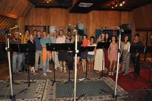 Exclusive Photo Coverage: Reeve Carney, Rebecca Faulkenberry & SPIDER-MAN Cast Sing Carols For A Cure  Image