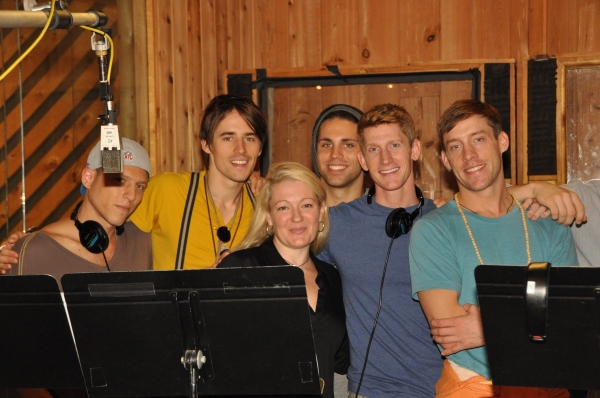 Exclusive Photo Coverage: Reeve Carney, Rebecca Faulkenberry & SPIDER-MAN Cast Sing Carols For A Cure  Image