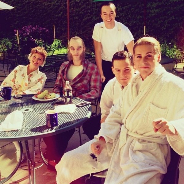 Photo Flash: Saturday Intermission Pics, Sept 14 - THE FANTASTICKS Celebrates 20,000 Performances This Weekend!  Image