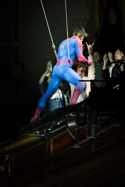 Photo Coverage: Reeve Carney Takes Final Flight as SPIDER-MAN; Justin Matthew Sargent Takes Over! 