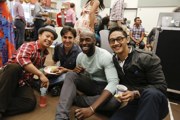 Photo Flash: Adam Jacobs and Courtney Reed to Star in Broadway-Bound ALADDIN; Get a Sneak Peek at Rehearsals in NYC!  Image
