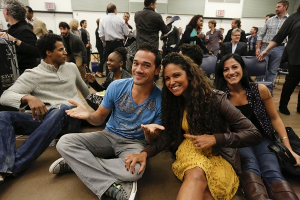 Photo Flash: Adam Jacobs and Courtney Reed to Star in Broadway-Bound ALADDIN; Get a Sneak Peek at Rehearsals in NYC! 