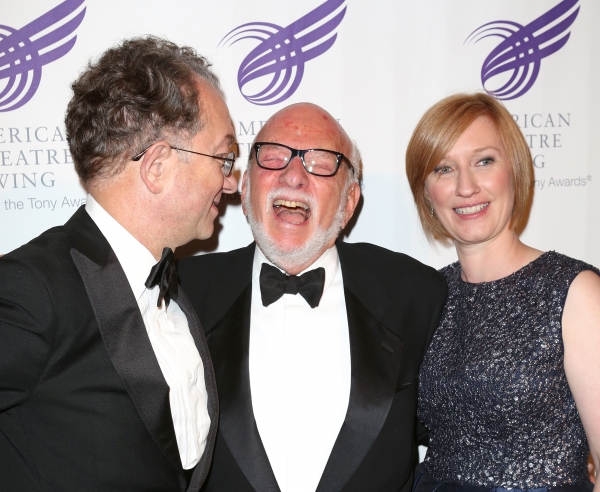 William Ivey Long, Hal Prince and Heather Hitchens Photo