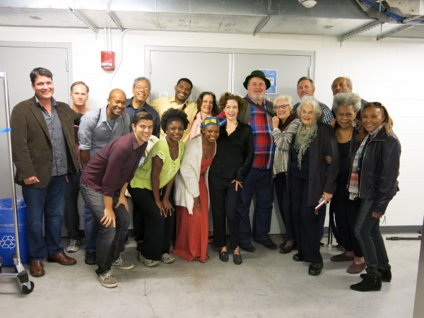 Photo Flash Exclusive: Cast of THE TRIP TO BOUNTIFUL Visits THE OLD FRIENDS!  Image