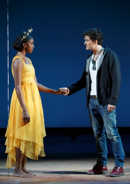 Photo Flash: First Look at Orlando Bloom & Condola Rashad as Star-Crossed Lovers in ROMEO AND JULIET Image