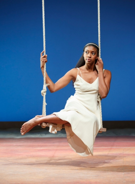 Photo Flash: First Look at Orlando Bloom & Condola Rashad as Star-Crossed Lovers in ROMEO AND JULIET Image