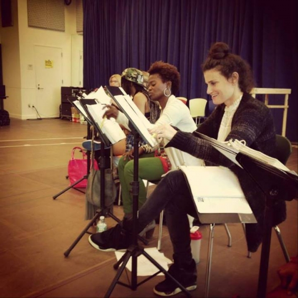 Photo Flash: In Rehearsal for IF/THEN with Idina Menzel, LaChanze, Anthony Rapp & More! Image