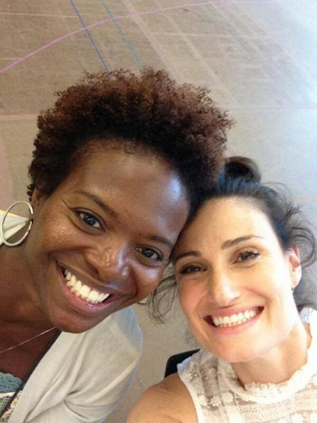 Photo Flash: In Rehearsal for IF/THEN with Idina Menzel, LaChanze, Anthony Rapp & More! Image
