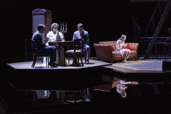 Photo Coverage: Quinto, Jones, Keenan-Bolger & Smith On Stage in THE GLASS MENAGERIE Image