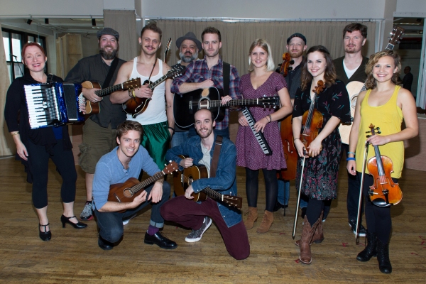 Photo Coverage: In Rehearsal with the Cast of ONCE National Tour  Image