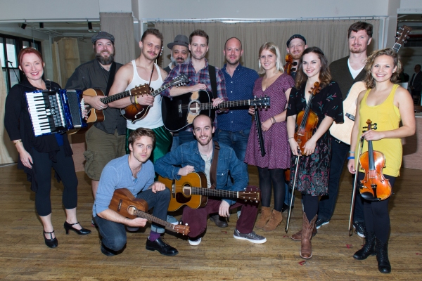 Photo Coverage: In Rehearsal with the Cast of ONCE National Tour  Image