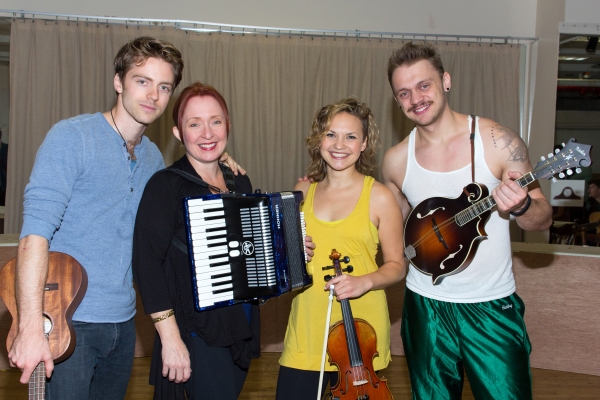 Photo Coverage: In Rehearsal with the Cast of ONCE National Tour  Image