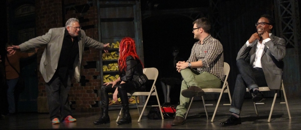 Photo Coverage: Cyndi Lauper, Stephen Oremus & Billy Porter Take Part in Talkback at KINKY BOOTS Image