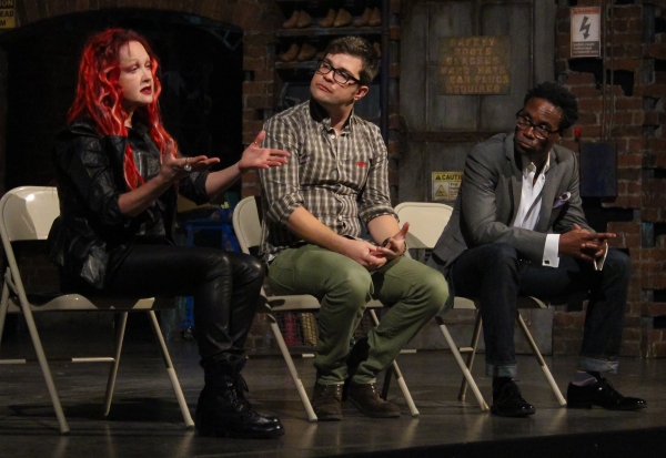 Photo Coverage: Cyndi Lauper, Stephen Oremus & Billy Porter Take Part in Talkback at KINKY BOOTS Image