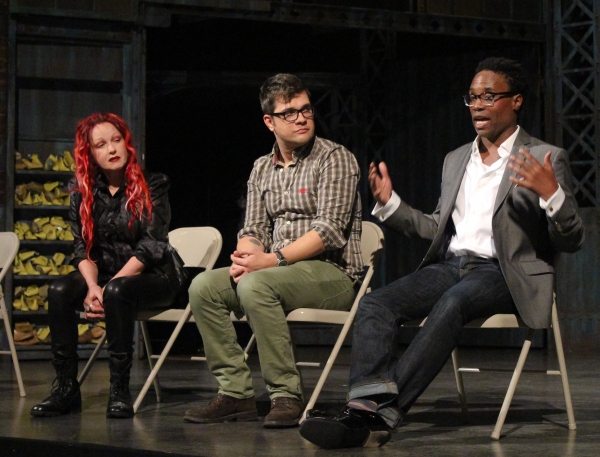 Photo Coverage: Cyndi Lauper, Stephen Oremus & Billy Porter Take Part in Talkback at KINKY BOOTS Image