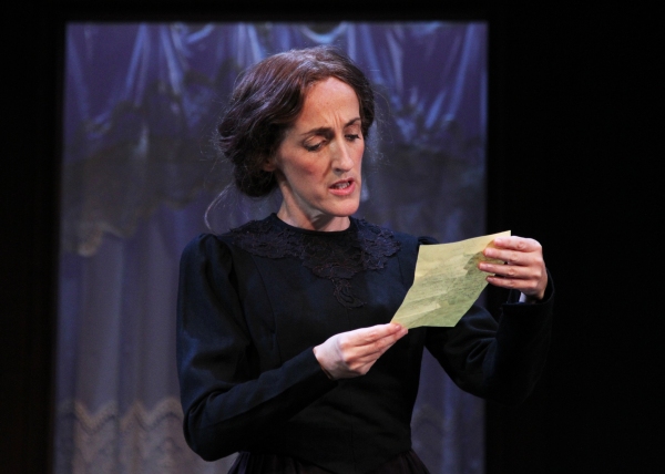 Mary Anne Evans also known as George Eliot, played by Aedin Moloney Photo
