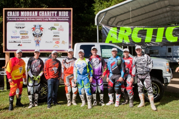 Photo Flash: Craig Morgan Welcomes Motocross Stars, Musicians and More to 2013 Charity Event 