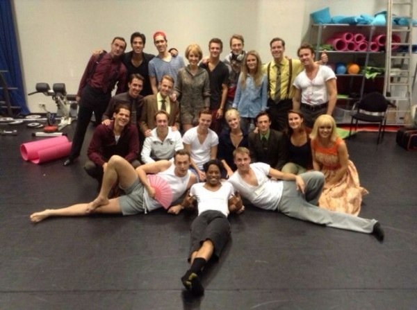 Photo Flash: Saturday Intermission Pics, Sept 21 - Goodspeed's MOST HAPPY FELLA Bares It All, KINKY BOOTS Preps for Broadway Flea and More! Image