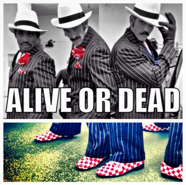 Photo Flash: Saturday Intermission Pics, Sept 21 - Goodspeed's MOST HAPPY FELLA Bares It All, KINKY BOOTS Preps for Broadway Flea and More! Image