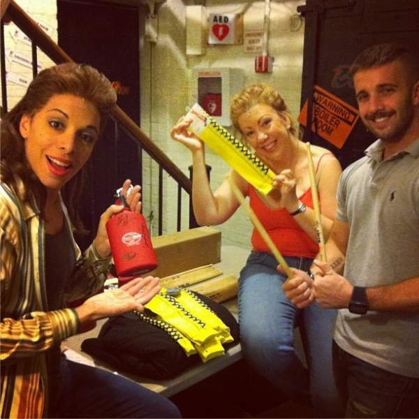 Photo Flash: Saturday Intermission Pics, Sept 21 - Goodspeed's MOST HAPPY FELLA Bares It All, KINKY BOOTS Preps for Broadway Flea and More! Image