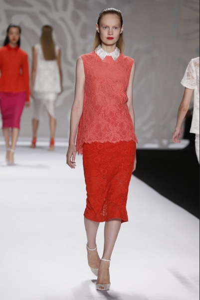 Photo Coverage: Monique Lhuillier S/S 2014 Collection Preview! Image