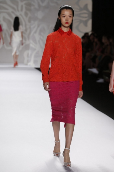 Photo Coverage: Monique Lhuillier S/S 2014 Collection Preview! Image
