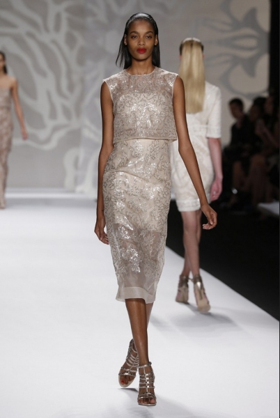 Photo Coverage: Monique Lhuillier S/S 2014 Collection Preview! Image