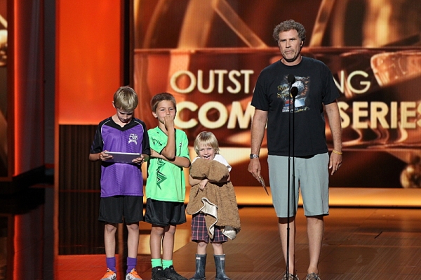Will Ferrell and kids Photo