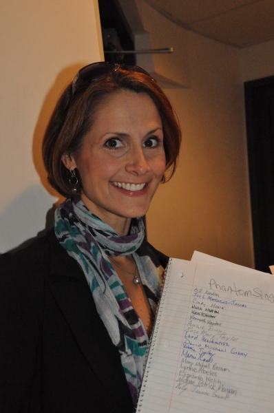 Exclusive Photo Coverage: THE PHANTOM OF THE OPERA Cast Records Carols For A Cure  Image