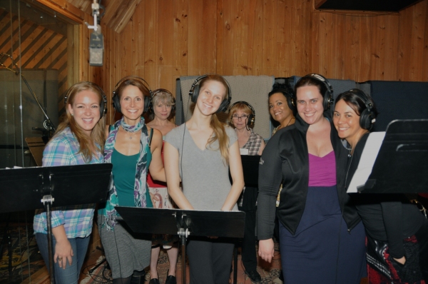 Exclusive Photo Coverage: THE PHANTOM OF THE OPERA Cast Records Carols For A Cure Image
