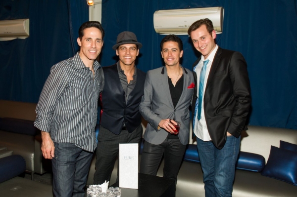 Photo Flash: Cast of JERSEY BOYS Host Fashion/Show Sundays at PURE Nightclub 