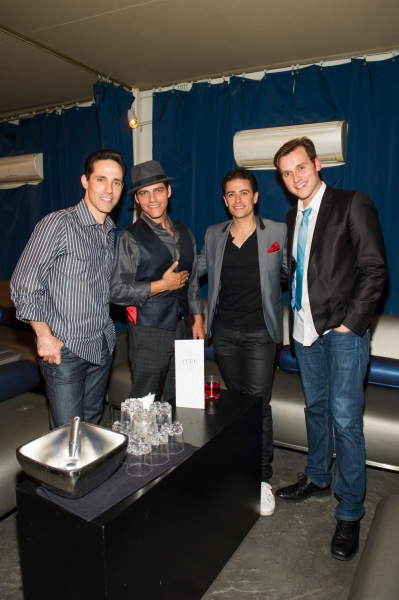 Photo Flash: Cast of JERSEY BOYS Host Fashion/Show Sundays at PURE Nightclub 