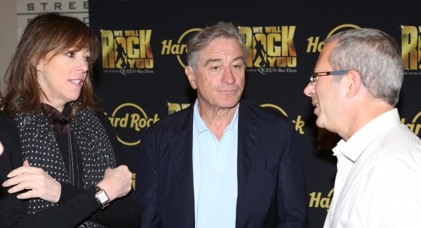 Jane Rosenthal, Robert De Niro with Director Ben Elton Photo