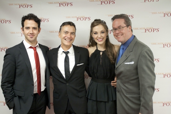 Photo Coverage: Laura Osnes & Santino Fontana Sing at NY Pops Benefit Concert Image