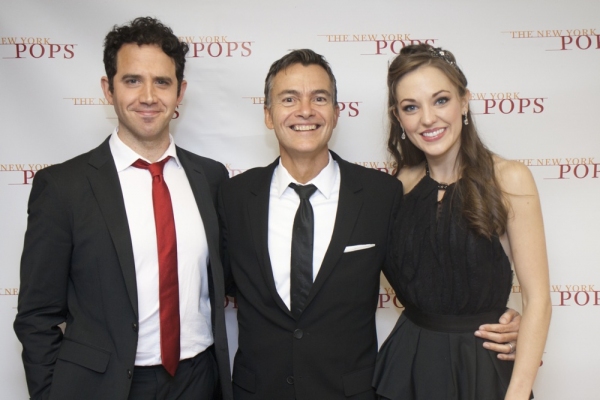 Photo Coverage: Laura Osnes & Santino Fontana Sing at NY Pops Benefit Concert  Image