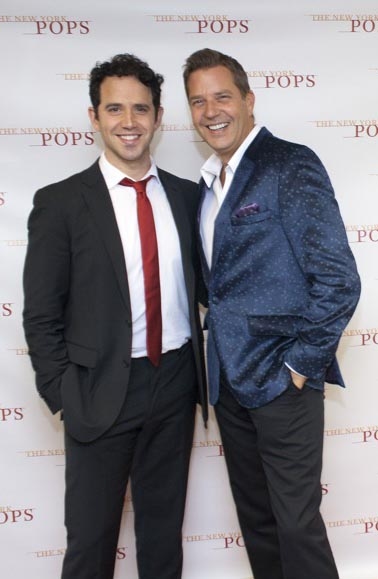 Photo Coverage: Laura Osnes & Santino Fontana Sing at NY Pops Benefit Concert Image