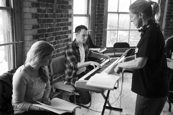 Photo Flash: In Rehearsal with Alex Parker's PUTTING IT TOGETHER at G LIVE Studio Image