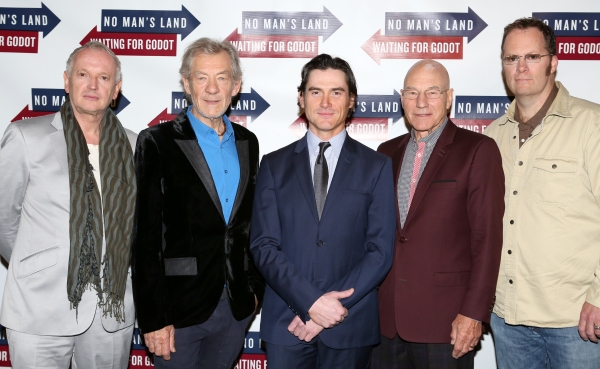 Photo Coverage: Cast of WAITING FOR GODOT and NO MAN'S LAND Meets the Press - McKellen, Stewart & More! Image