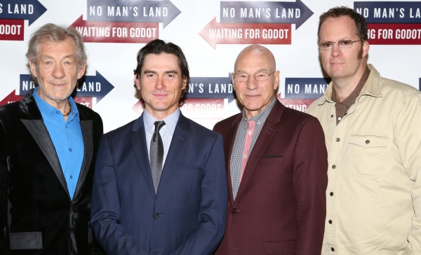 Photo Coverage: Cast of WAITING FOR GODOT and NO MAN'S LAND Meets the Press - McKellen, Stewart & More! Image