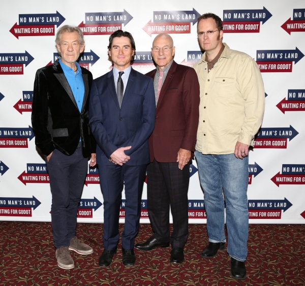 Photo Coverage: Cast of WAITING FOR GODOT and NO MAN'S LAND Meets the Press - McKellen, Stewart & More! Image