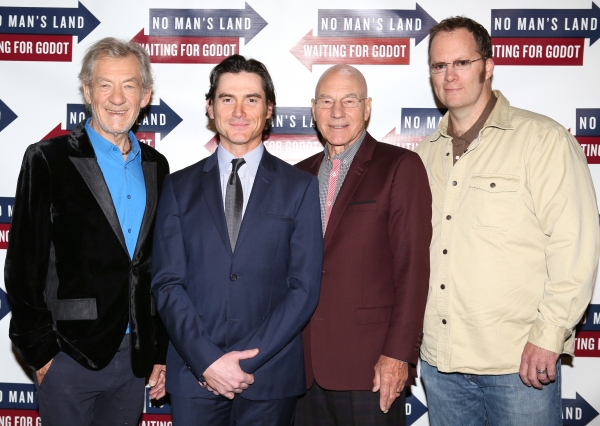 Photo Coverage: Cast of WAITING FOR GODOT and NO MAN'S LAND Meets the Press - McKellen, Stewart & More! Image