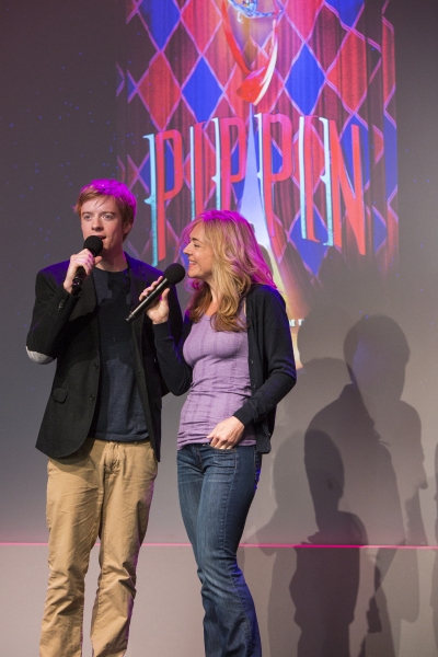 Photo Coverage: Patina Miller, Matthew James Thomas & PIPPIN Cast Perform at Apple Store Image