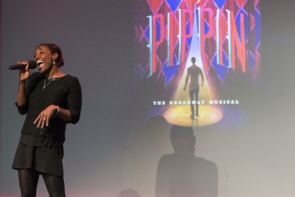 Photo Coverage: Patina Miller, Matthew James Thomas & PIPPIN Cast Perform at Apple Store Image