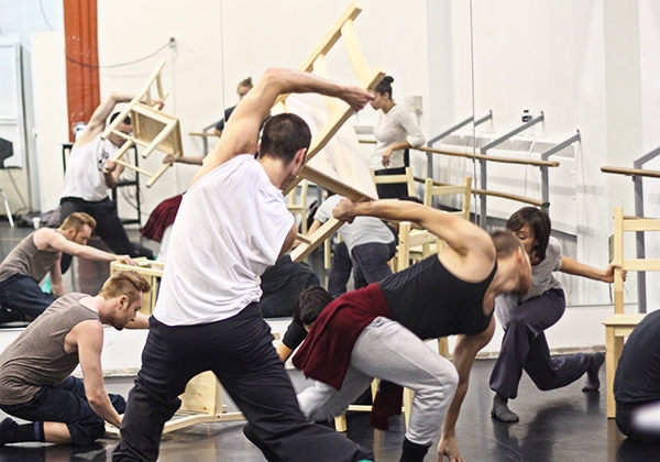 Photo Flash: ProArteDanza in Rehearsal for Beethoven's 9th and SHIFTING SILENCE, Beg. Tonight 