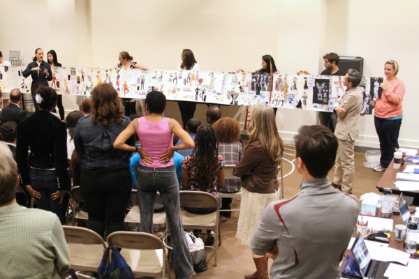 Photo Flash: First Day of Rehearsal at AFTER MIDNIGHT - Dule Hill, Warren Carlyle, Isabel Toledo and More! Image