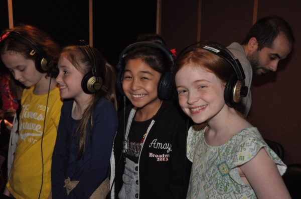 Exclusive Photo Coverage: Faith Prince & the Orphans of ANNIE Sing Carols For A Cure 