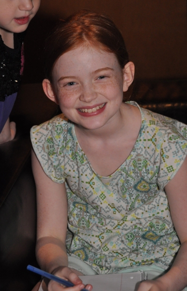 Exclusive Photo Coverage: Faith Prince & the Orphans of ANNIE Sing Carols For A Cure  Image