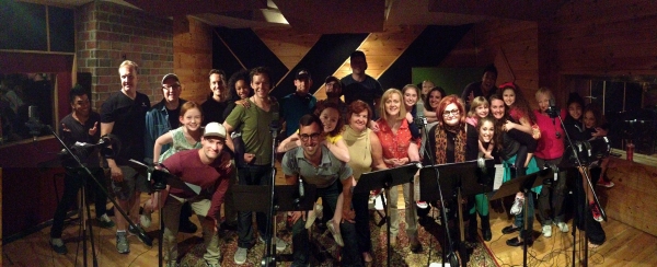 Exclusive Photo Coverage: Faith Prince & the Orphans of ANNIE Sing Carols For A Cure Image