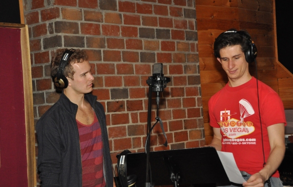 Exclusive Photo Coverage: MATILDA's Leading Ladies Record for Carols For A Cure! Image