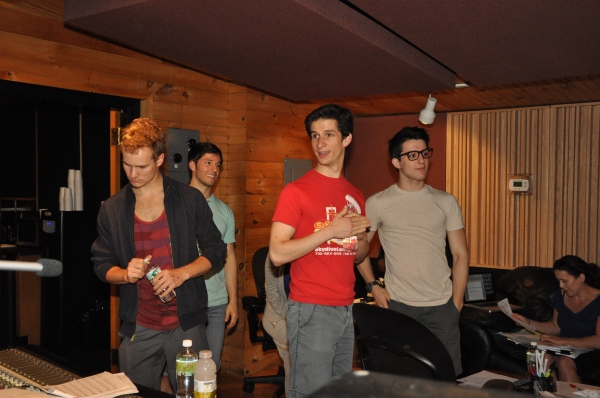 Exclusive Photo Coverage: MATILDA's Leading Ladies Record for Carols For A Cure! Image